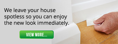 Leaving Your Home Spotless after a Paint Job