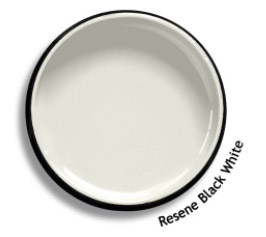 Resene Black White