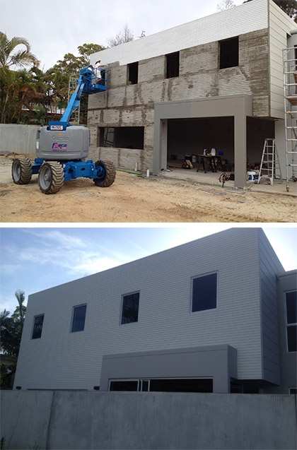 Tilt Slab Duplex Before After